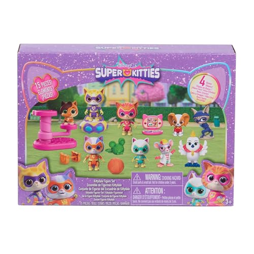 SuperKitties Kittydale Figure Set with Accessories